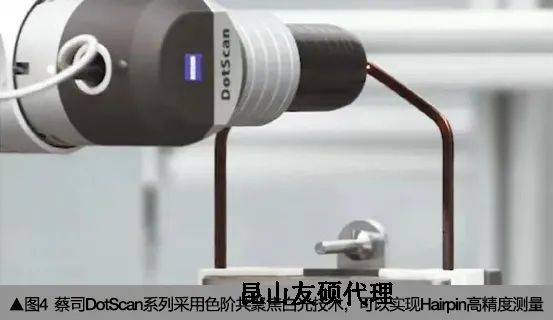 蔡司三坐标DotScan扁线电机定子单质量控制